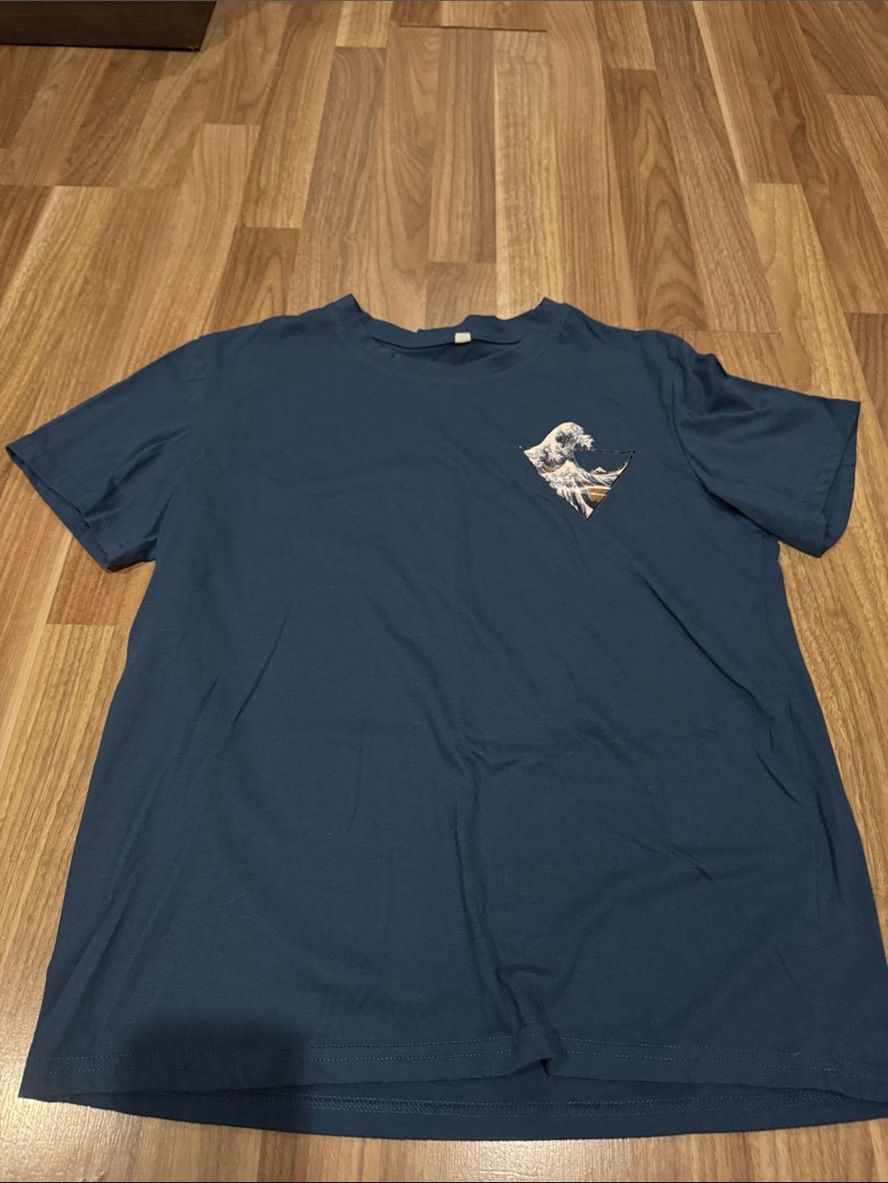 Men's Navy Graphic Short-Sleeve T-Shirt